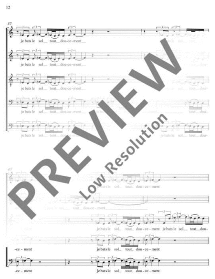 Au dessous des étoiles SATBarB scores gallery preview page 13