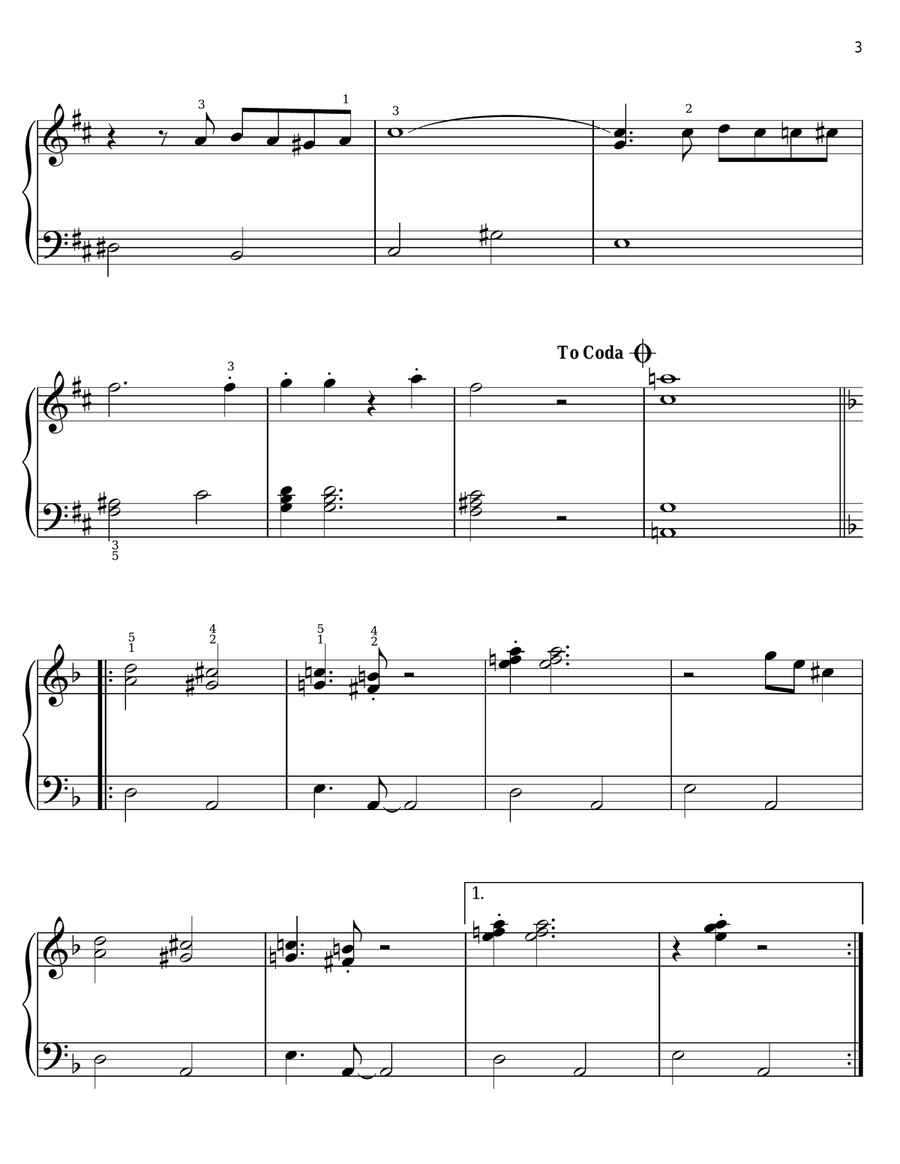 George Valentin George Valentin Voice scores gallery preview page 3