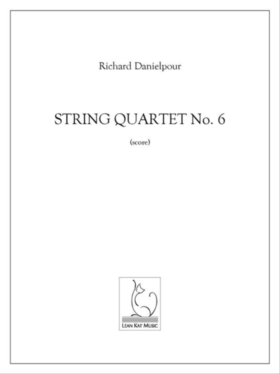 String Quartet No. 6 (score and parts) String Quartet scores gallery preview page 1