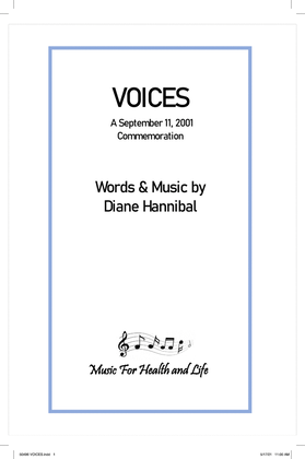 Voices-A 9-11 commemoration