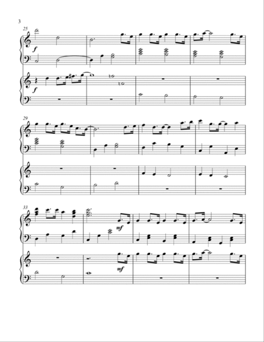A Marshmallow World Harp scores gallery preview page 4
