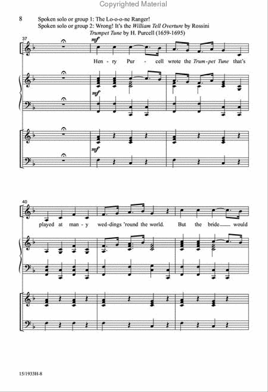 Classical Boomwhackers Unison Choir scores gallery preview page 8