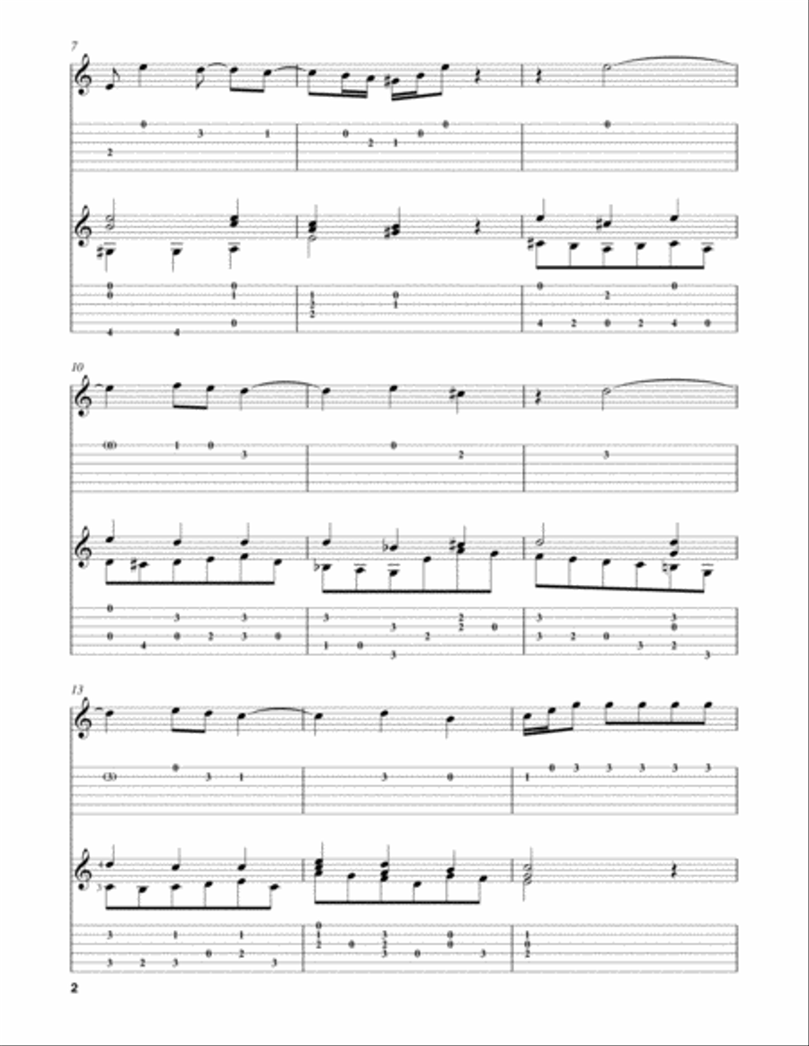 Tempo giusto (from Violin Sonata in E Minor, TWV 41:e4) Violin scores gallery preview page 2
