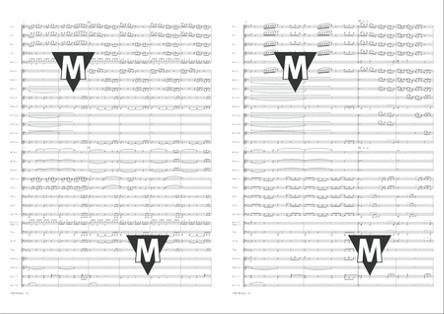 The Wall Concert Band scores gallery preview page 7