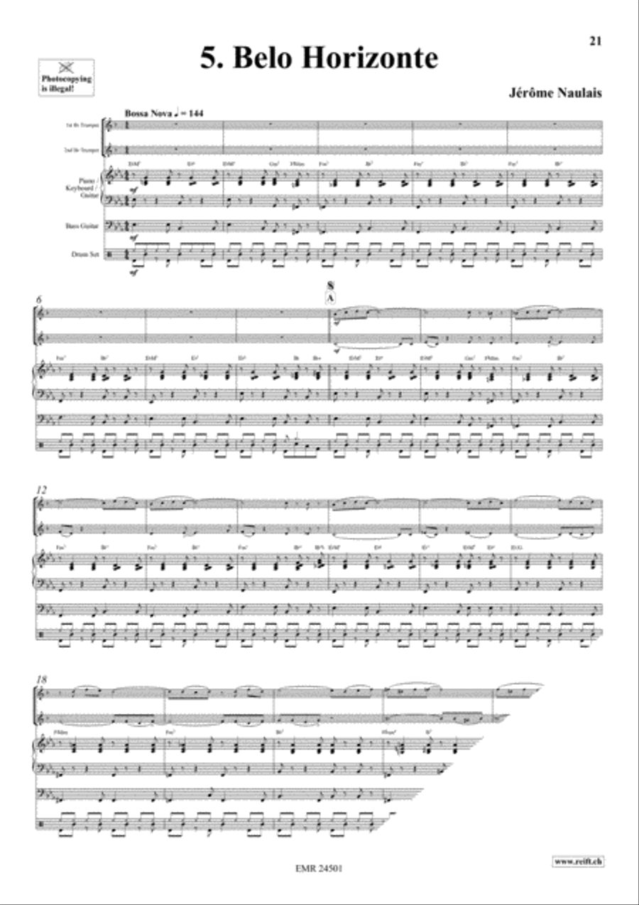 Play With Your Band Volume 1 Trumpet scores gallery preview page 7
