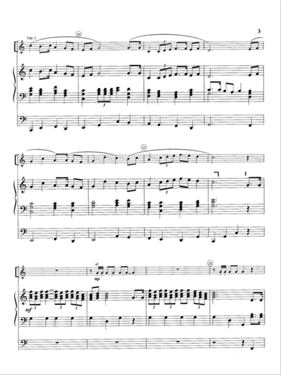 Processional Organ scores gallery preview page 3