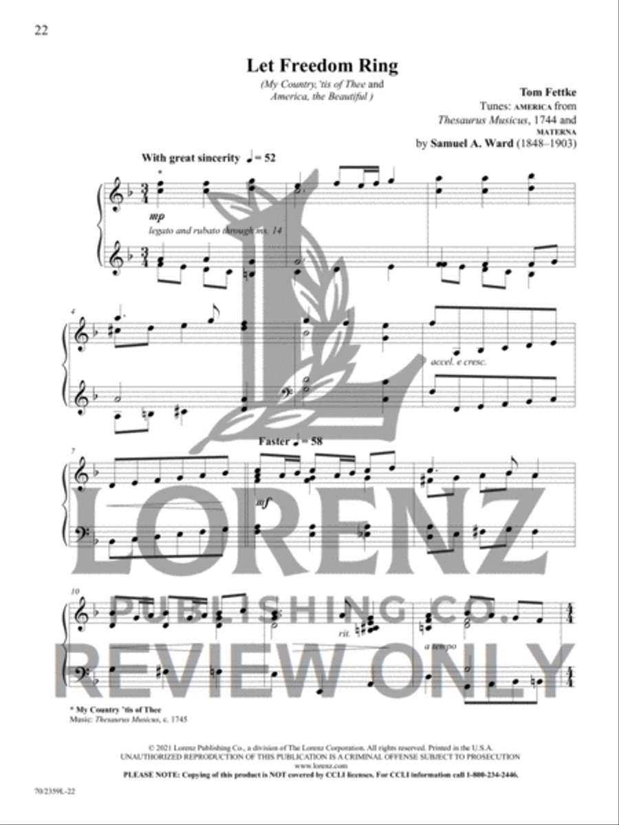 The Church Pianist's Library, Vol. 30 Piano Solo scores gallery preview page 17