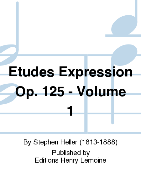 Etudes expression Op. 125 - Volume 1