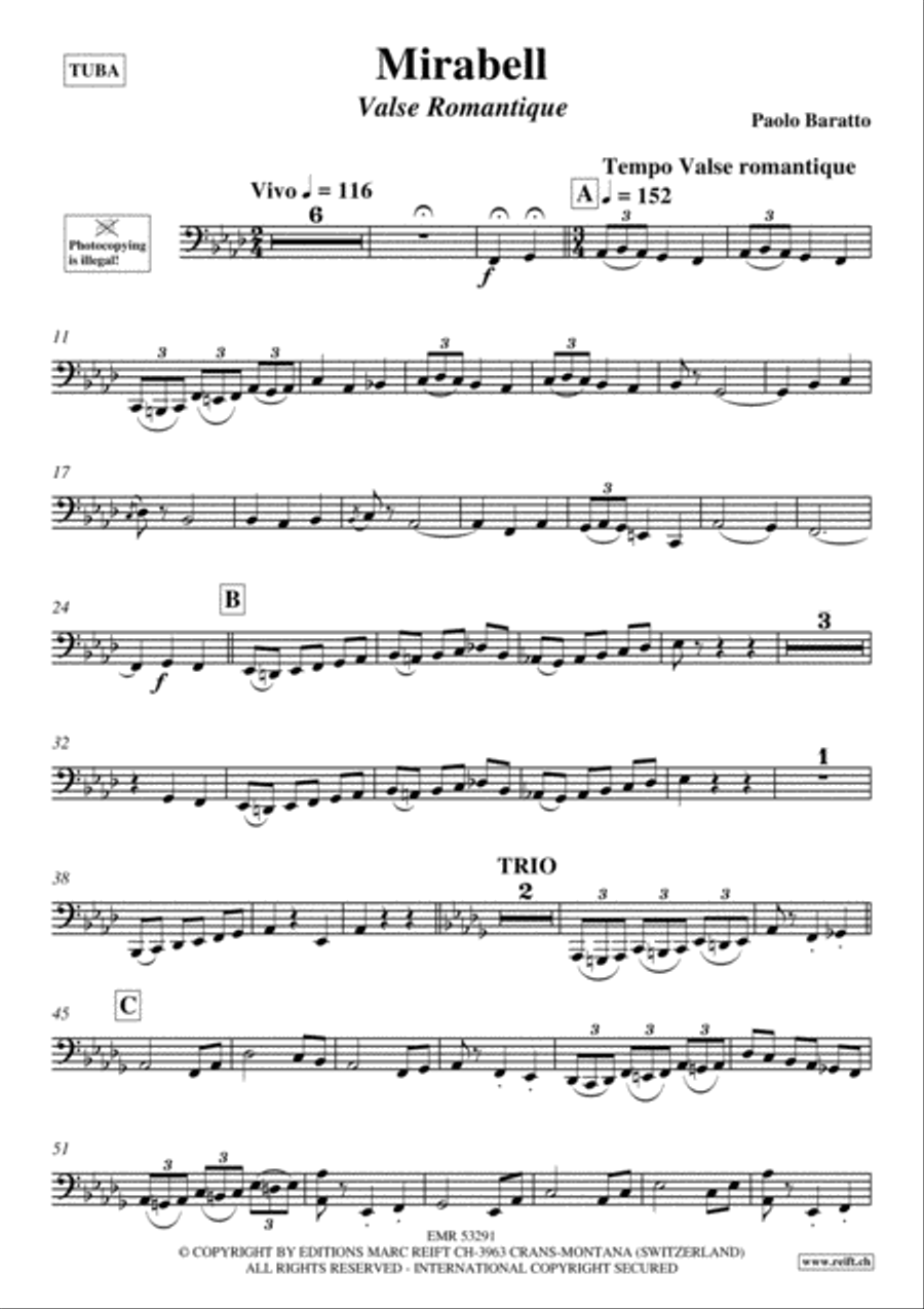 Mirabell Mirabell Tuba scores gallery preview page 2