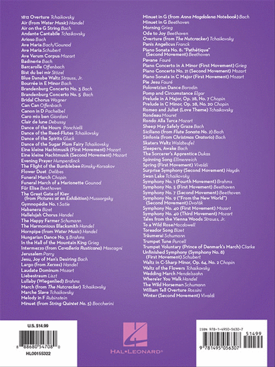 101 Classical Themes for Trombone Trombone Solo scores gallery preview page 6