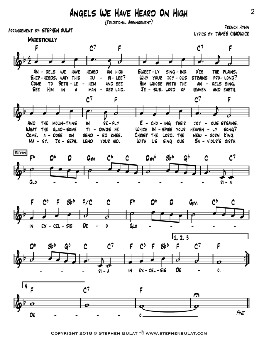 The Christmas Classics Fake Book - Bandleader Gig Pack with 3 Fake Books (C, Bb and Eb Instruments) Jazz Ensemble scores gallery preview page 4