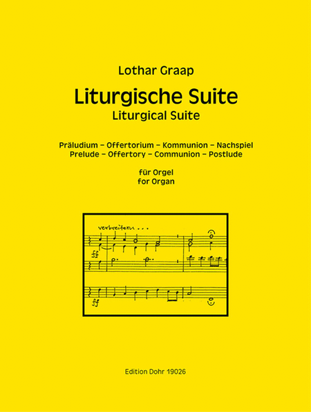 Liturgische Suite für Orgel (2019)