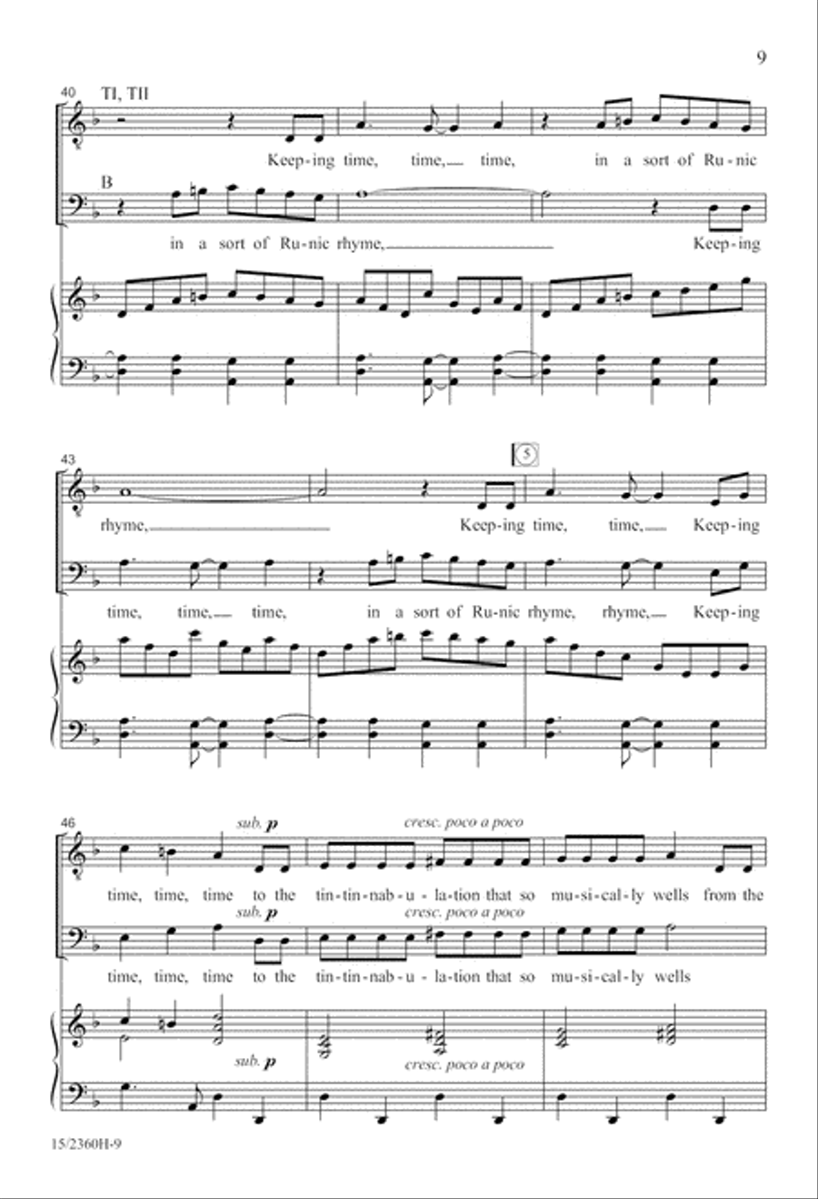 The Bells TTB scores gallery preview page 9