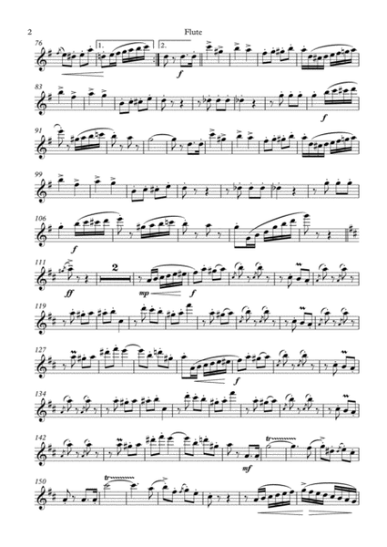 Petersburger Schlittenfahrt (Wind Quintet) - Set of Parts [x5]