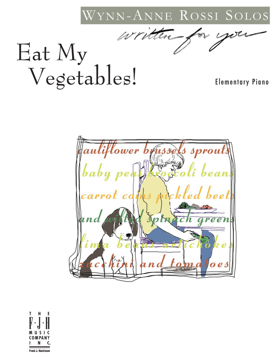 Eat My Vegetables! Eat My Vegetables! Easy Piano scores gallery preview page 1