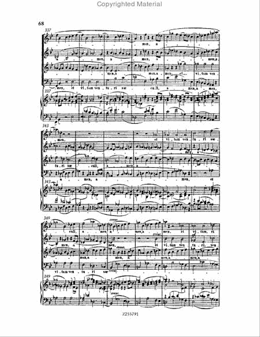 Missa Solemnis, Op.123 Choir scores gallery preview page 68