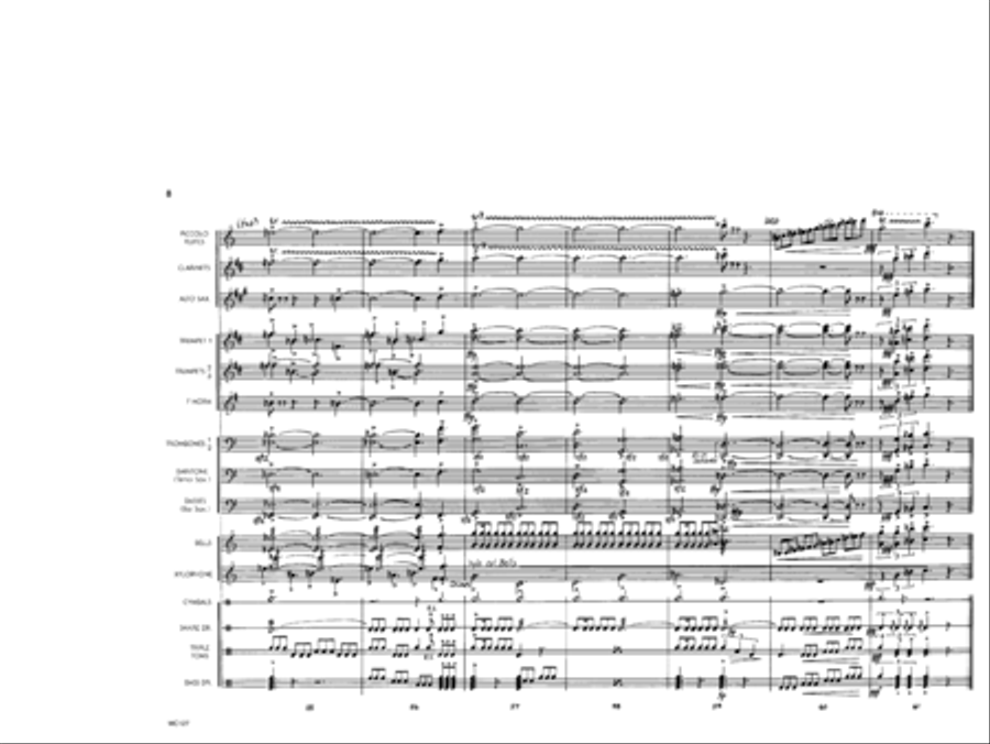 Auld Lang Syne Auld Lang Syne Marching Band scores gallery preview page 9