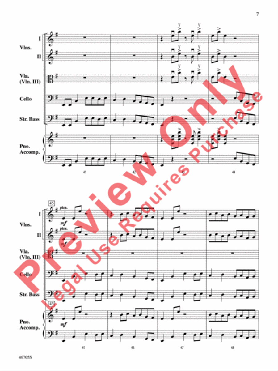 Sparks String Orchestra scores gallery preview page 8