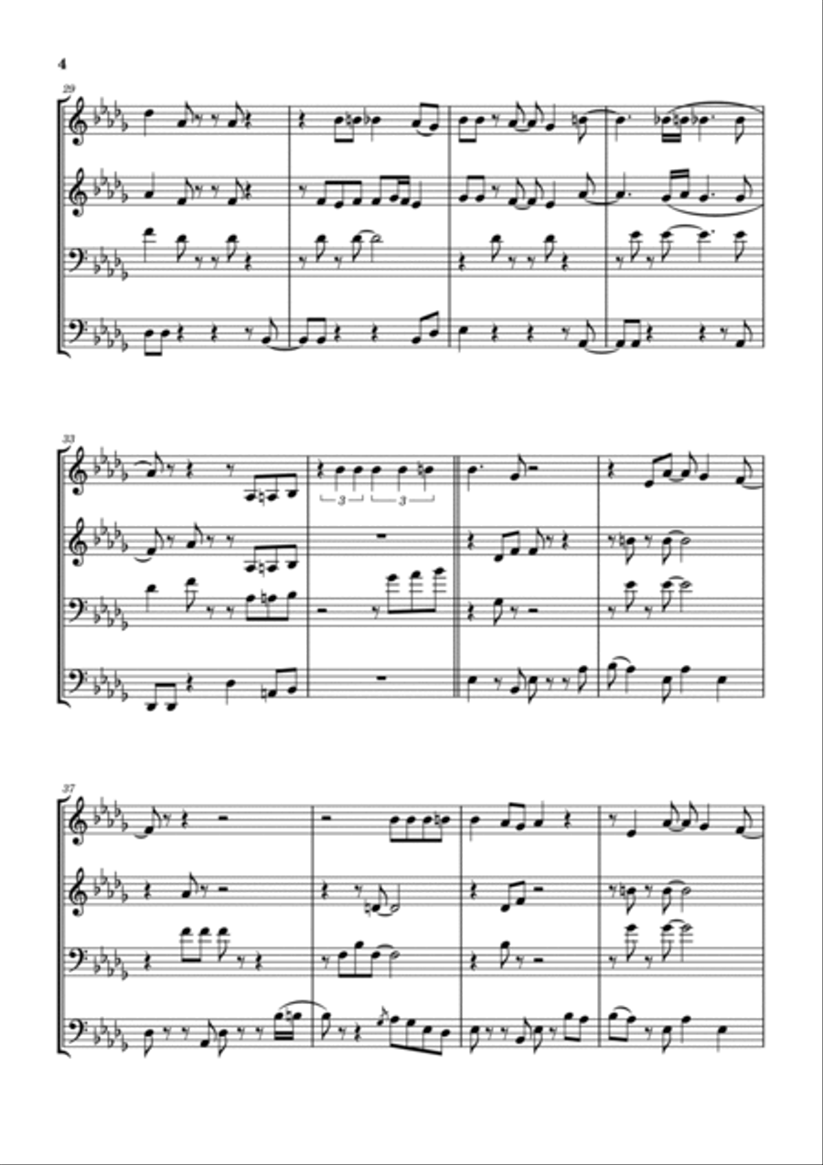 Look Easy Look Easy Brass Ensemble scores gallery preview page 5