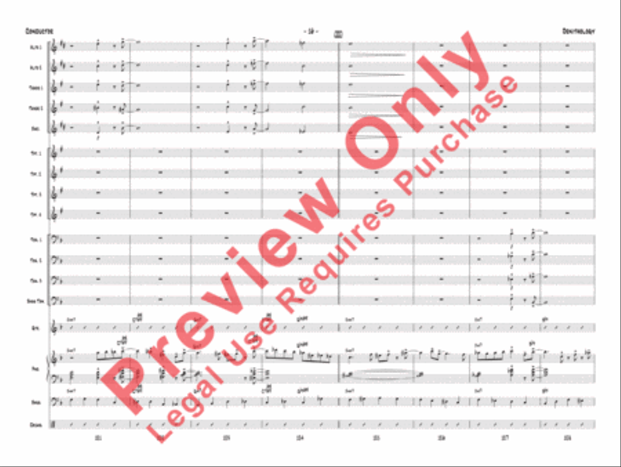 Ornithology Jazz Ensemble scores gallery preview page 37