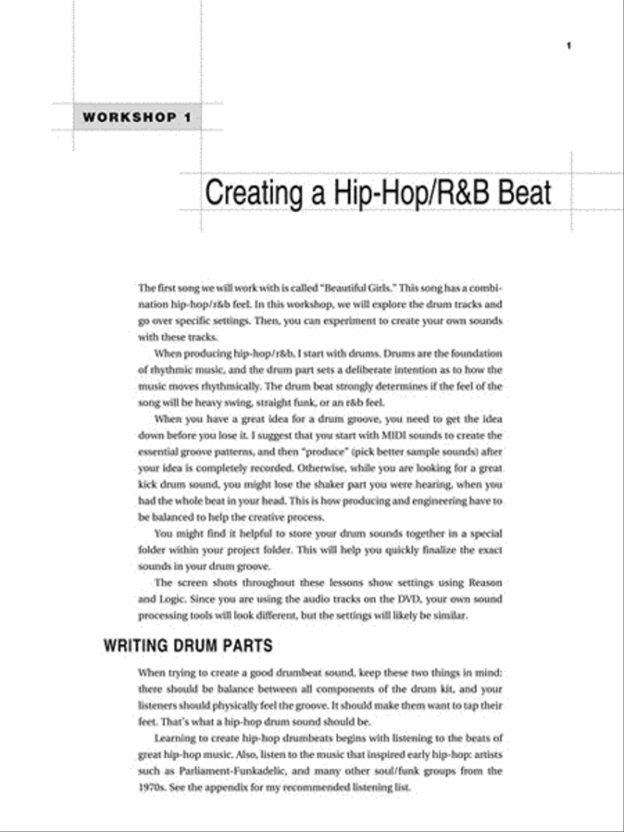 Producing and Mixing Hip-Hop/R&B Collection / Songbook scores gallery preview page 4