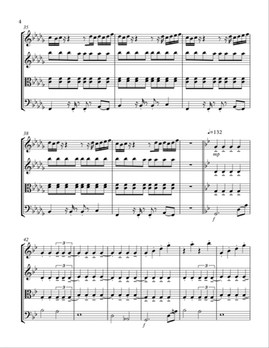 Forgot About Dre Full Orchestra scores gallery preview page 4