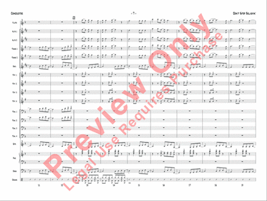 Don't Stop Believin' Jazz Ensemble scores gallery preview page 10