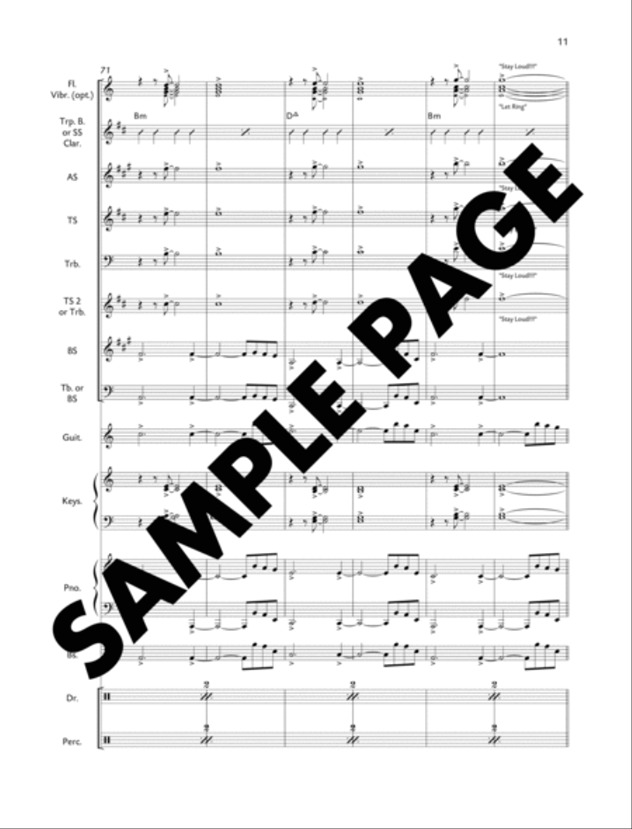 Lir Illir Big Band scores gallery preview page 12