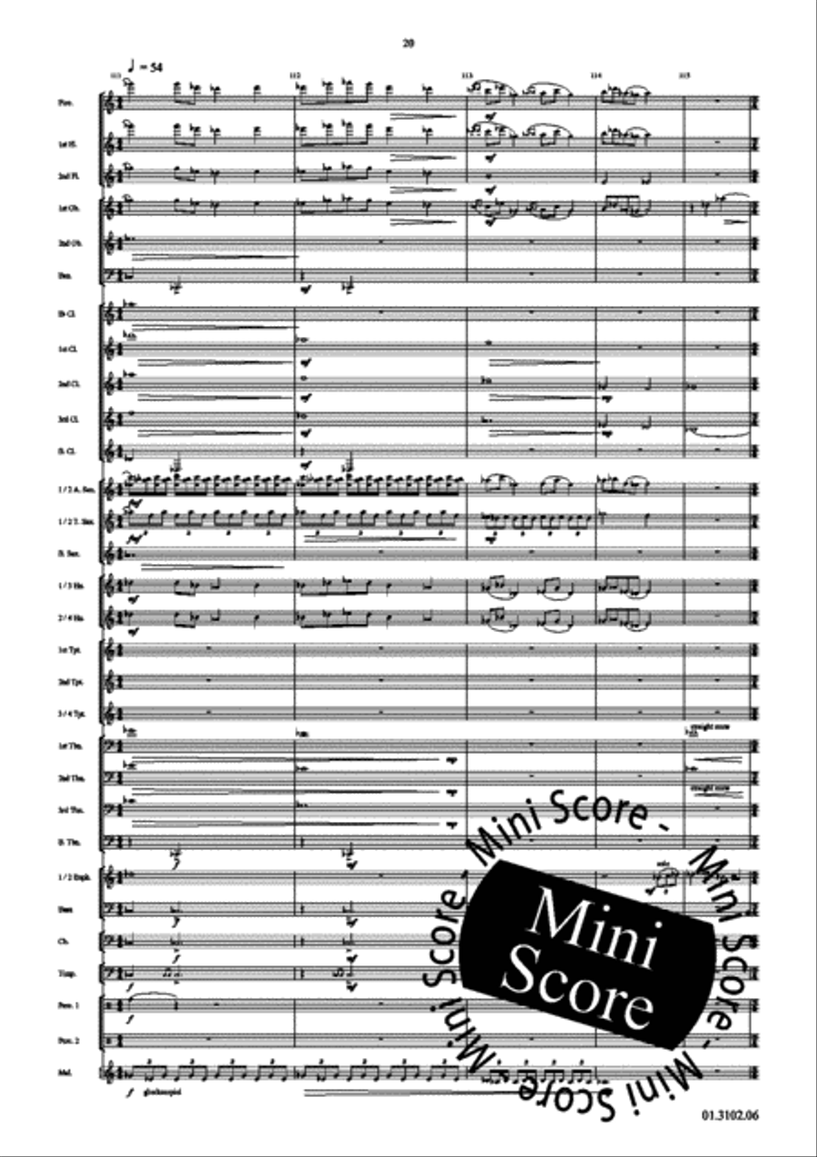 Draco Concert Band scores gallery preview page 24