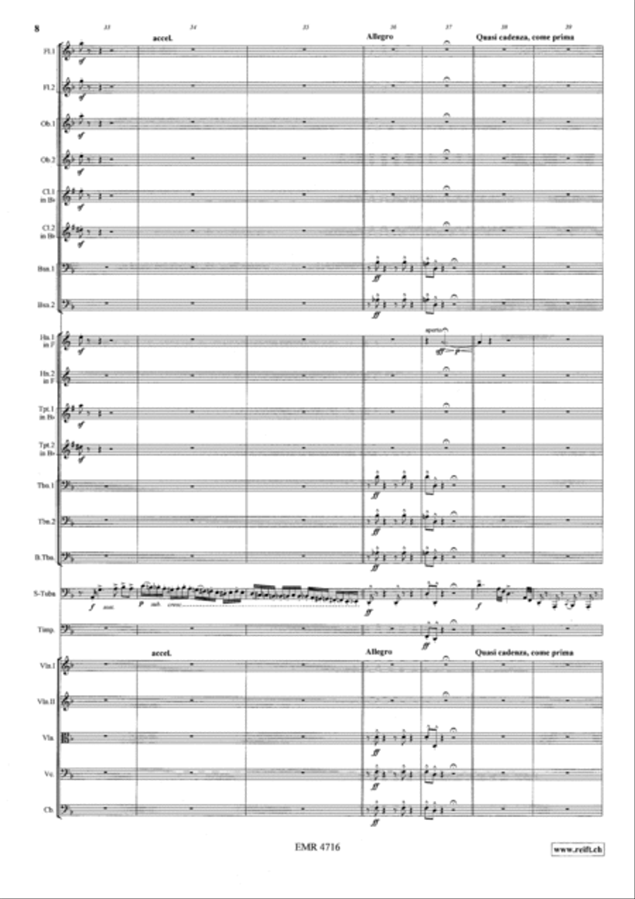 Don Giovannis Hollenfart Orchestra scores gallery preview page 8