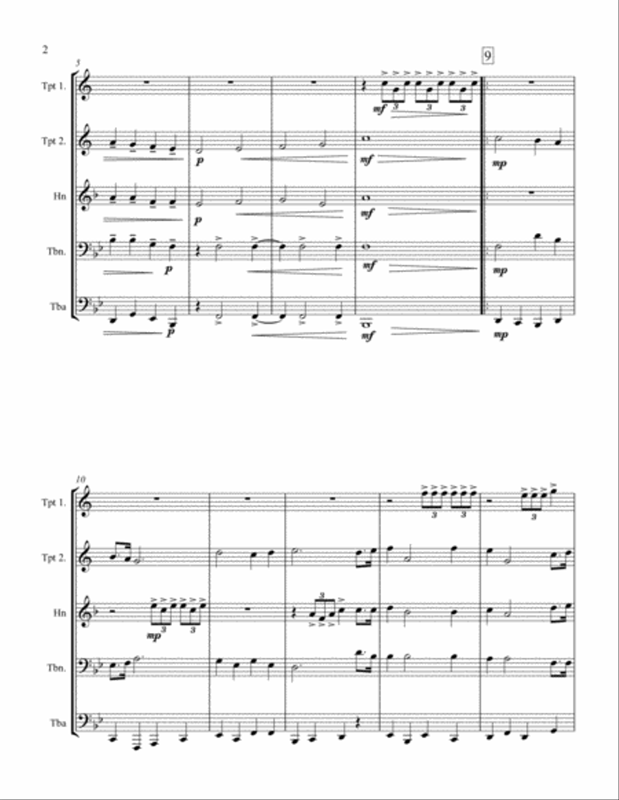 God Bless America School and Community scores gallery preview page 2