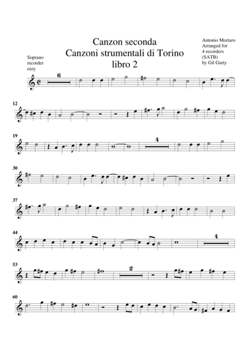 Canzon no.2 (Canzoni strumentali libro 2 di Torino)