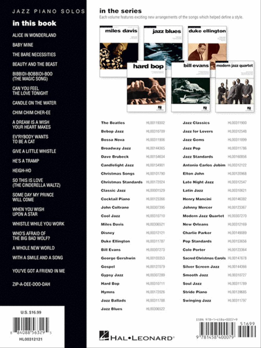 Disney Piano Solo scores gallery preview page 6