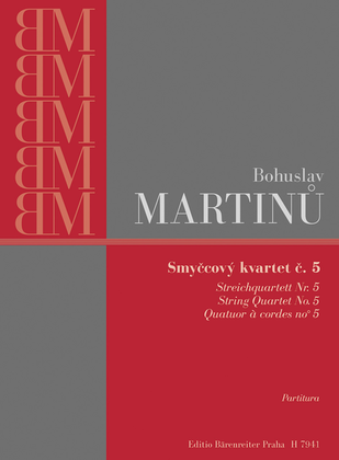 Book cover for Streichquartett no. 5