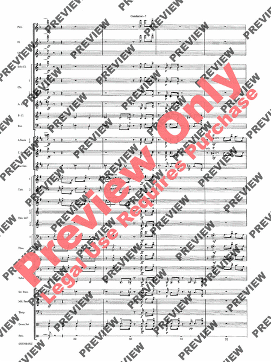 In the Miller Mood In the Miller Mood Concert Band scores gallery preview page 10
