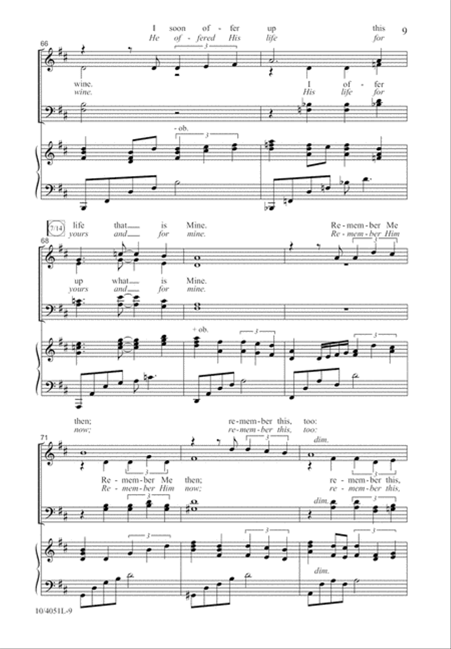 Remember Remember 4-Part scores gallery preview page 10