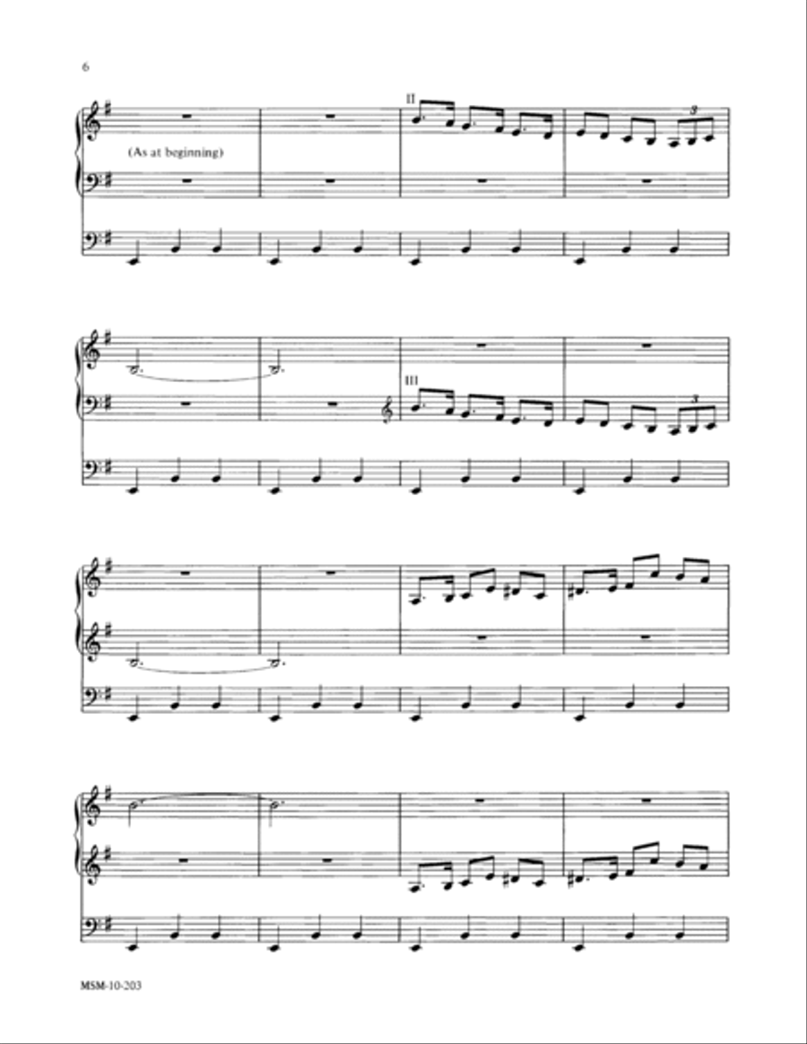 Three for Epiphany Three for Epiphany Organ scores gallery preview page 5