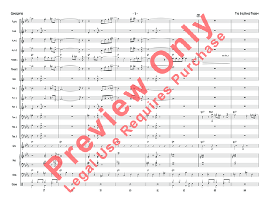 The Big Band Theory The Big Band Theory Jazz Ensemble scores gallery preview page 9