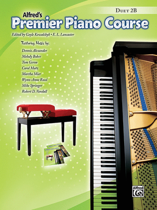 Book cover for Premier Piano Course Duets, Book 2B