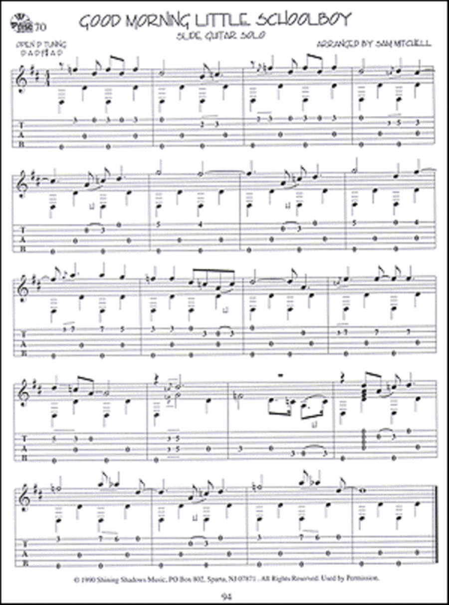 Guitar Journals - Blues Electric Guitar scores gallery preview page 10