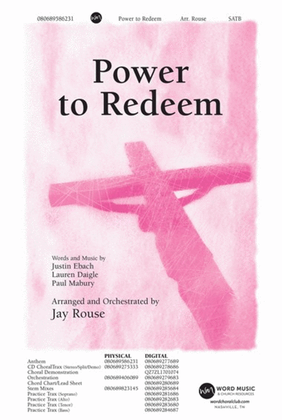 Book cover for Power to Redeem - Anthem