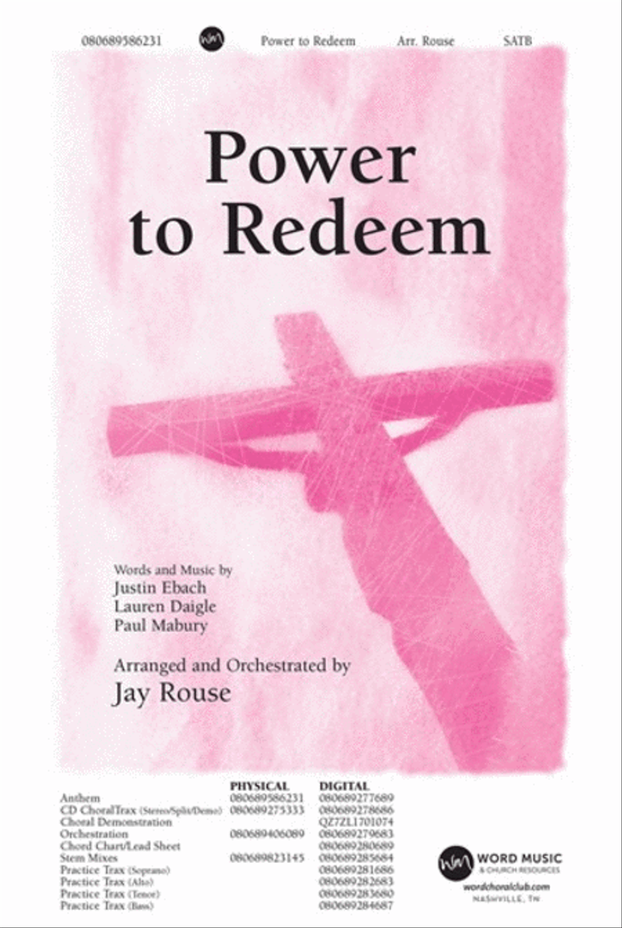 Power to Redeem - Anthem Power to Redeem - Anthem Choir scores gallery preview page 1