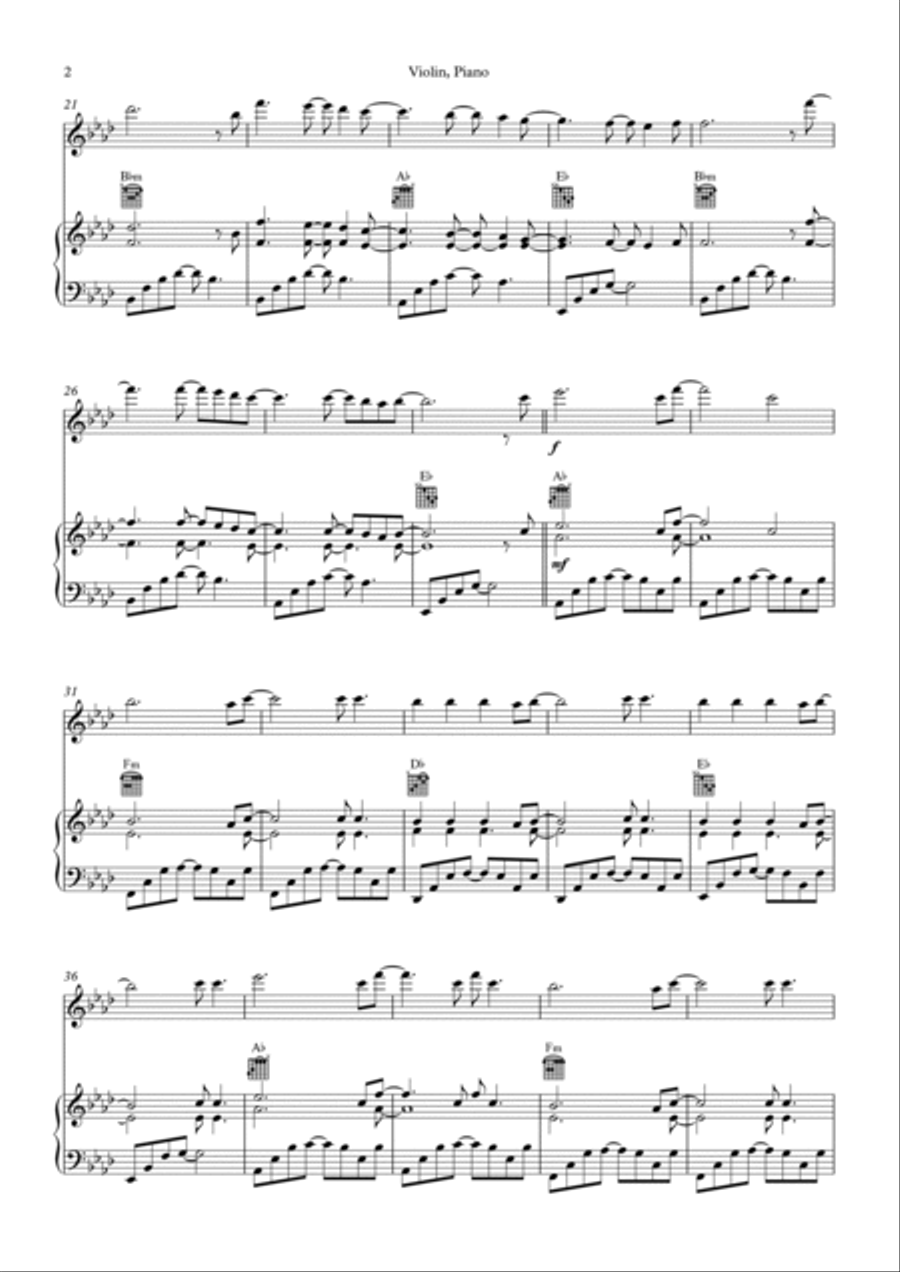 All Of Me Voice scores gallery preview page 2