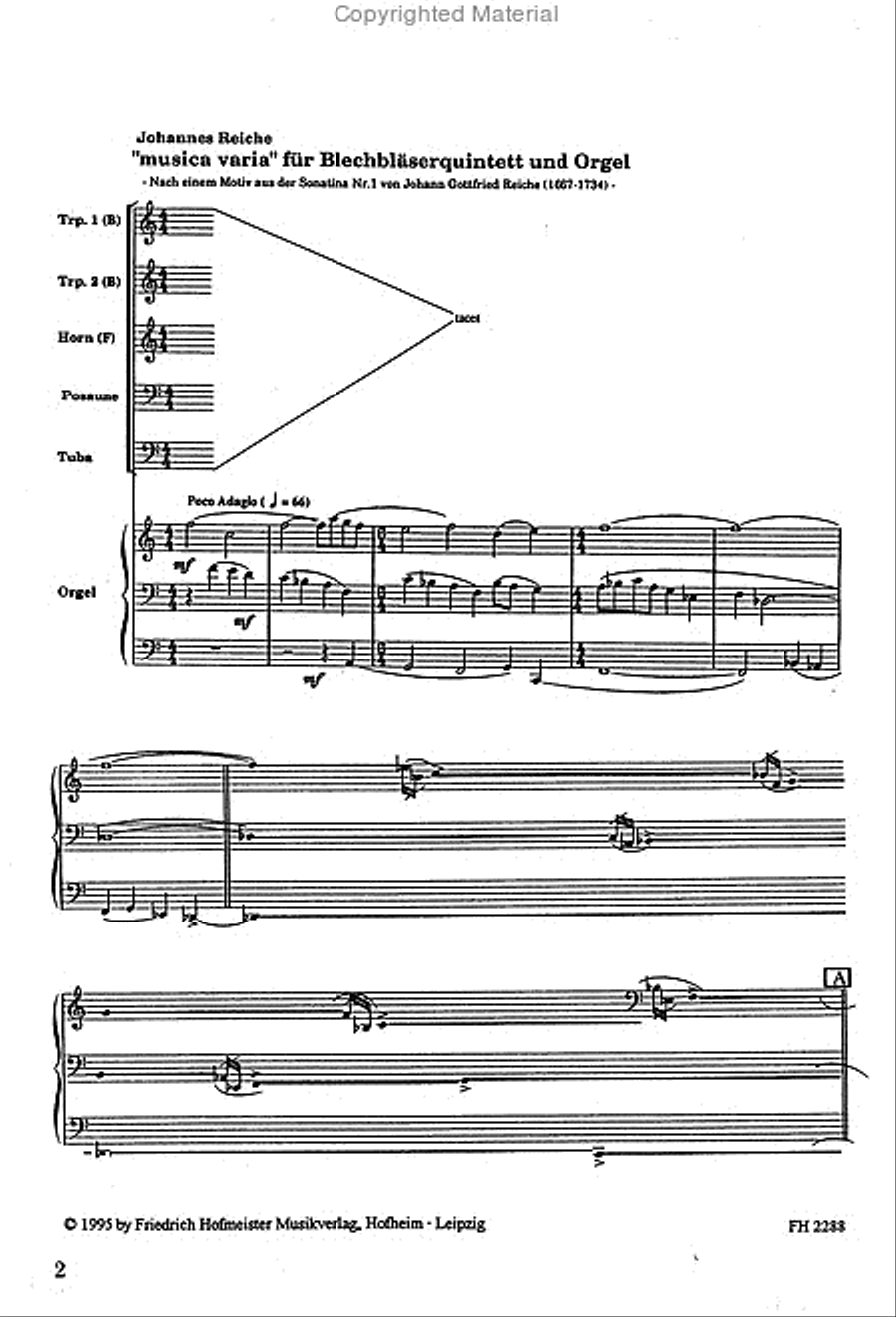 musica varia Horn scores gallery preview page 2