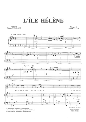 Book cover for L'Ile Helene