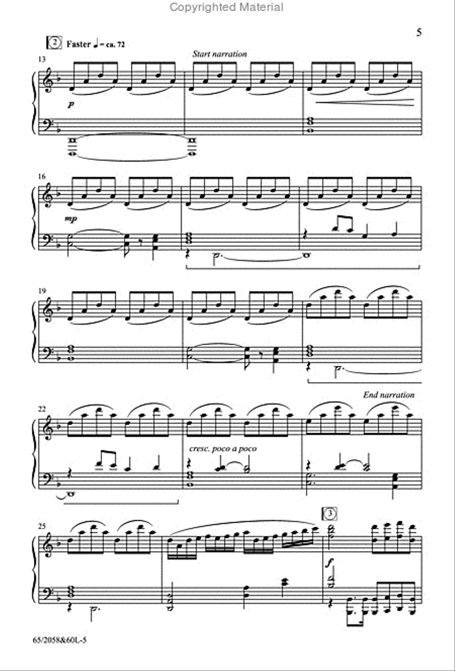 The Christmas Story - SATB Score with Performance CD 4-Part scores gallery preview page 3