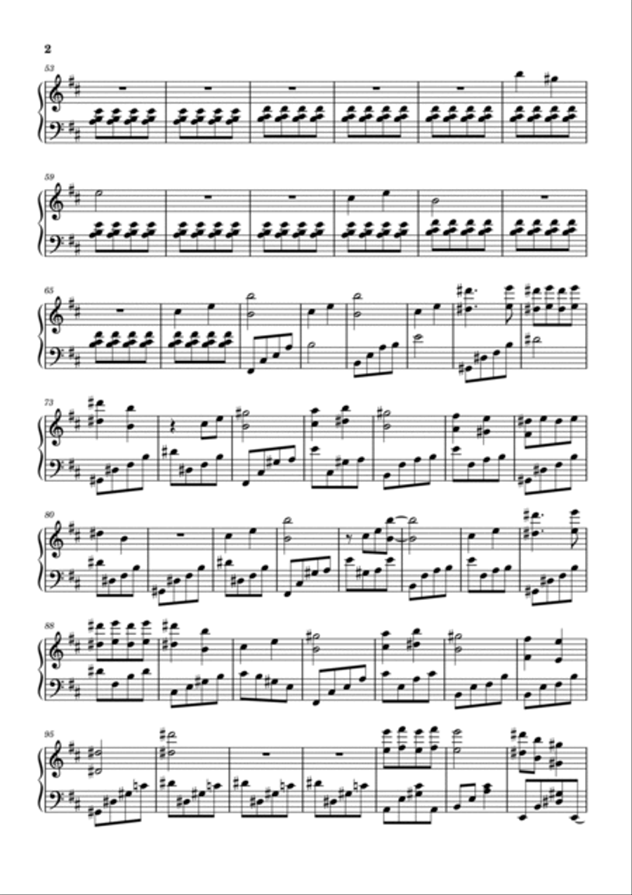 Pure Imagination Piano Solo scores gallery preview page 2