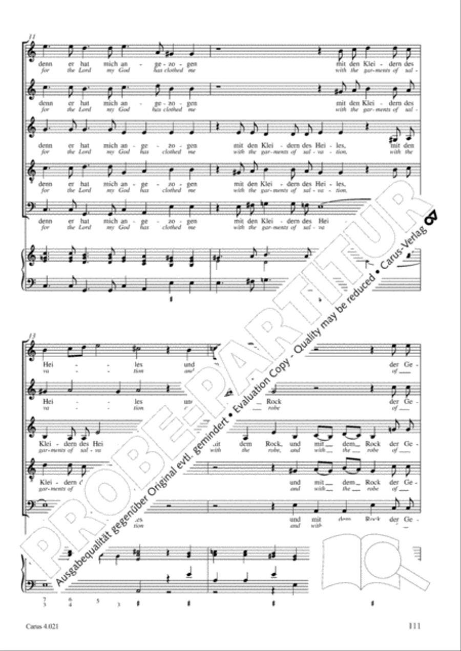 Schein: Israelsbrunnlein. Fontana d'Israel. Complete edition Choir scores gallery preview page 118