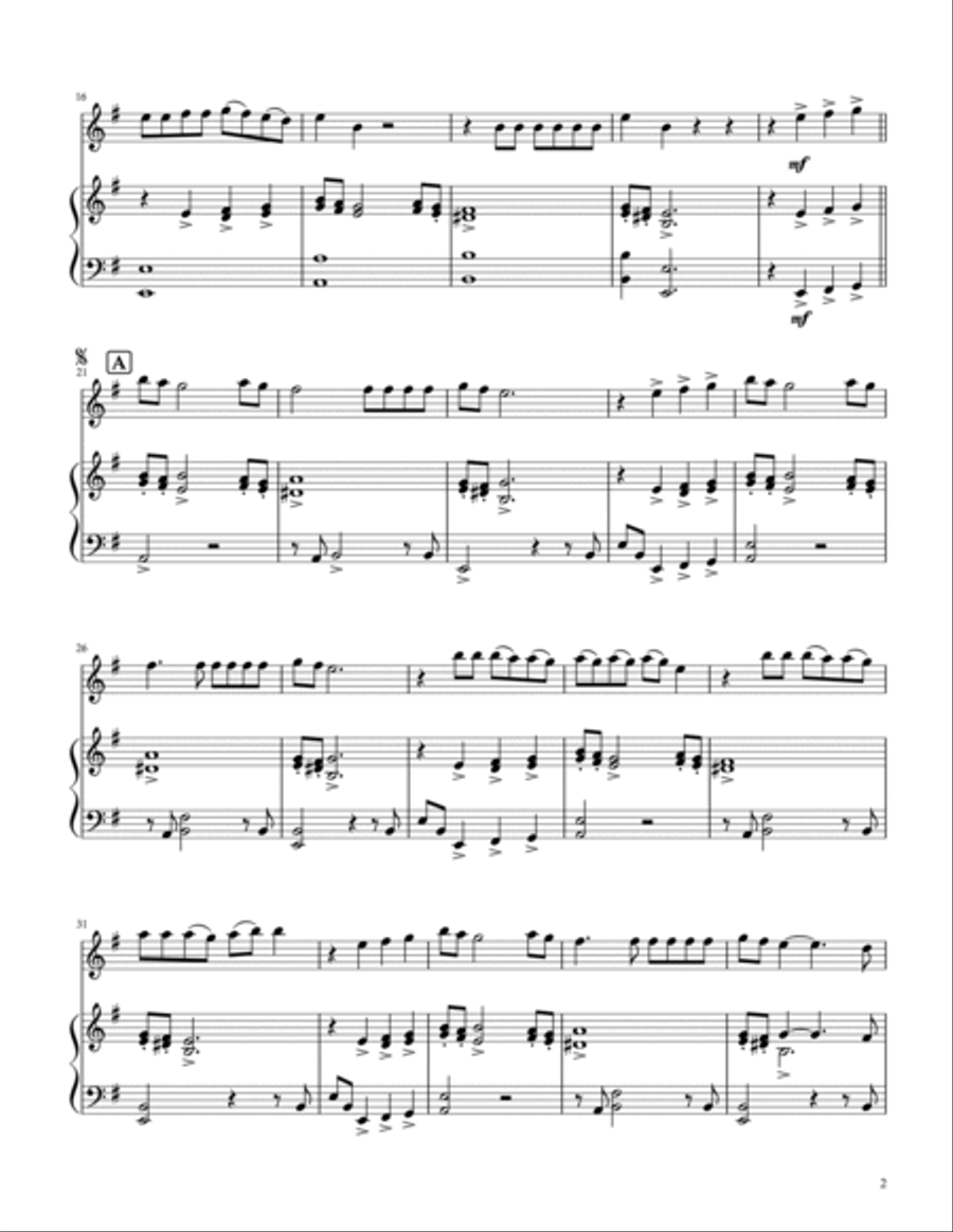 Industry Baby Flute Solo scores gallery preview page 2
