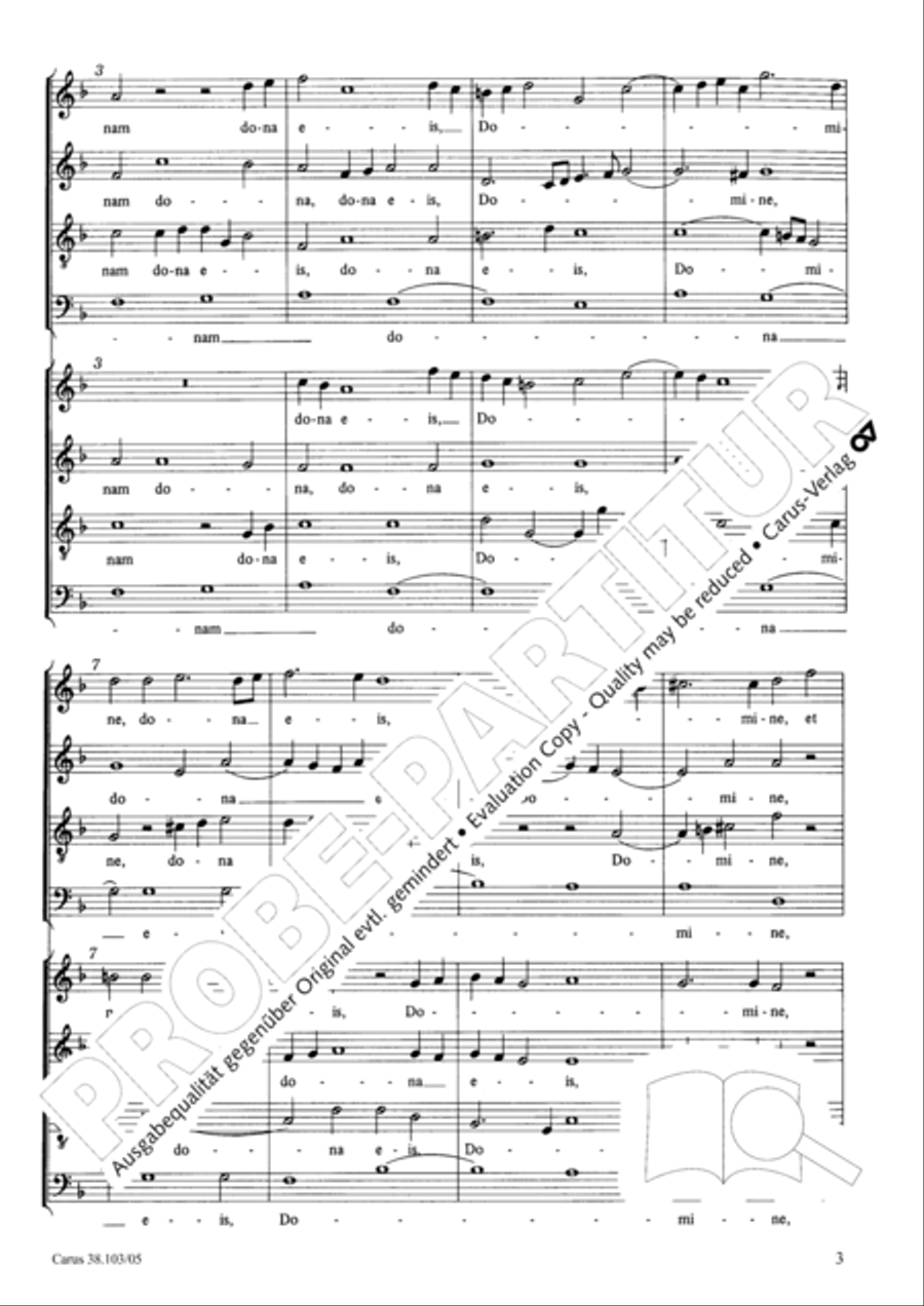Introitus und Kyrie Introitus und Kyrie 4-Part scores gallery preview page 4